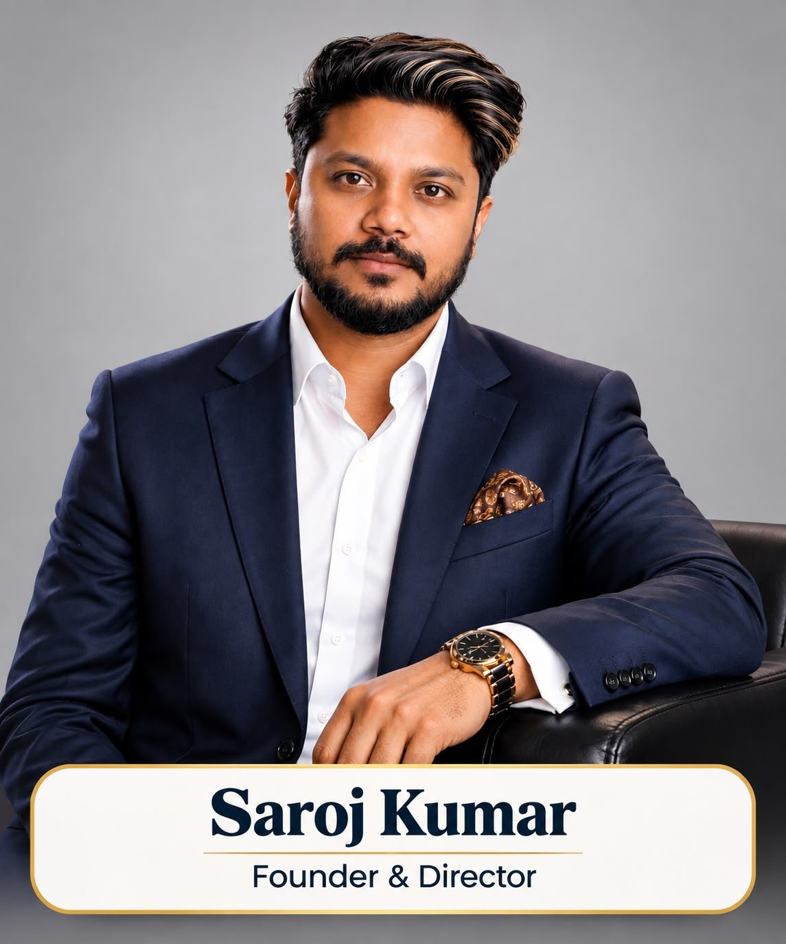 Saroj Kumar — Founder and Director of ShikshaRozgar
